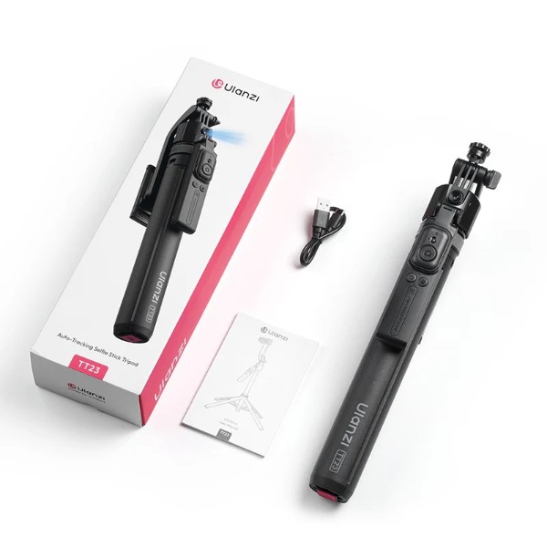 Фото - Штатив Ulanzi з автоматичним стеженням TT23 Auto-Tracking Selfie Stick Tripod Black (T168)